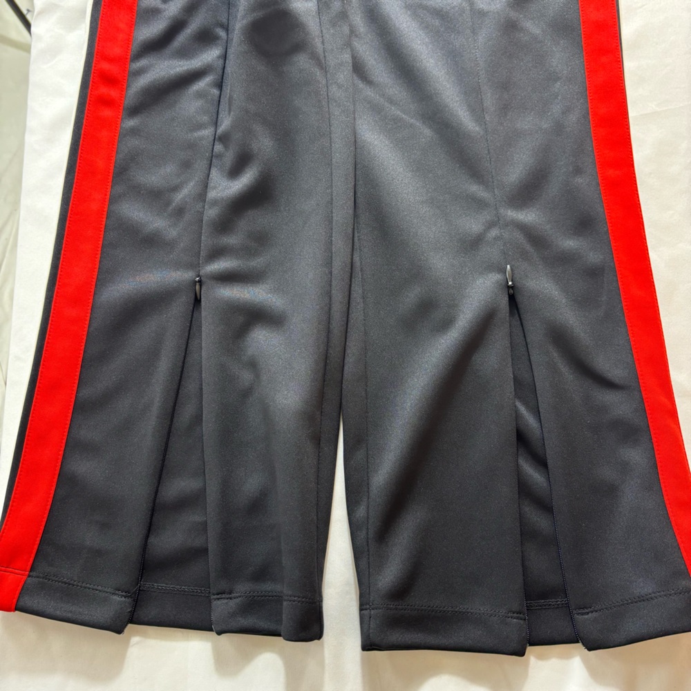 Wild Fable Track Pants Leg Zipper Accents Side Striped Joggers Black Size Small - Picture 8 of 15